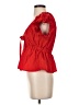 Sienna Sky Red Short Sleeve Blouse Size S - photo 5