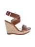 Stuart Weitzman Brown Wedges Size 7 - photo 1