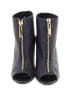 Burberry 100% Leather Blue Ankle Boots Size EU 40 - photo 2