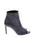 Burberry 100% Leather Blue Ankle Boots Size EU 40 - photo 1