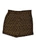 Everlane Animal Print Brown Shorts Size 10 - photo 1