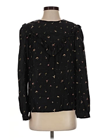 Bonpoint Long Sleeve Silk Top (view 1)