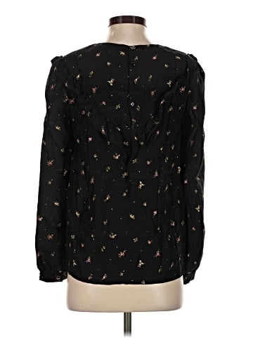 Bonpoint Long Sleeve Silk Top (view 2)