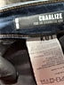 Kut from the Kloth Chevron-herringbone Blue Jeans Size 12 - photo 8