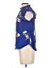 Sienna Sky 100% Polyester Blue Sleeveless Blouse Size XS - photo 5