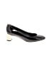 Fendi 100% Leather Black Heels Size EU 38 - photo 1