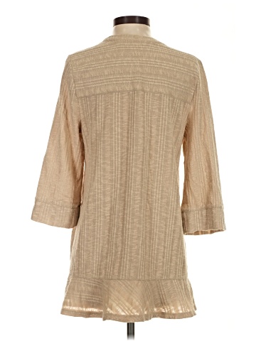 Soft Surroundings 3/4 Sleeve Button-Down Shirt (view 2)