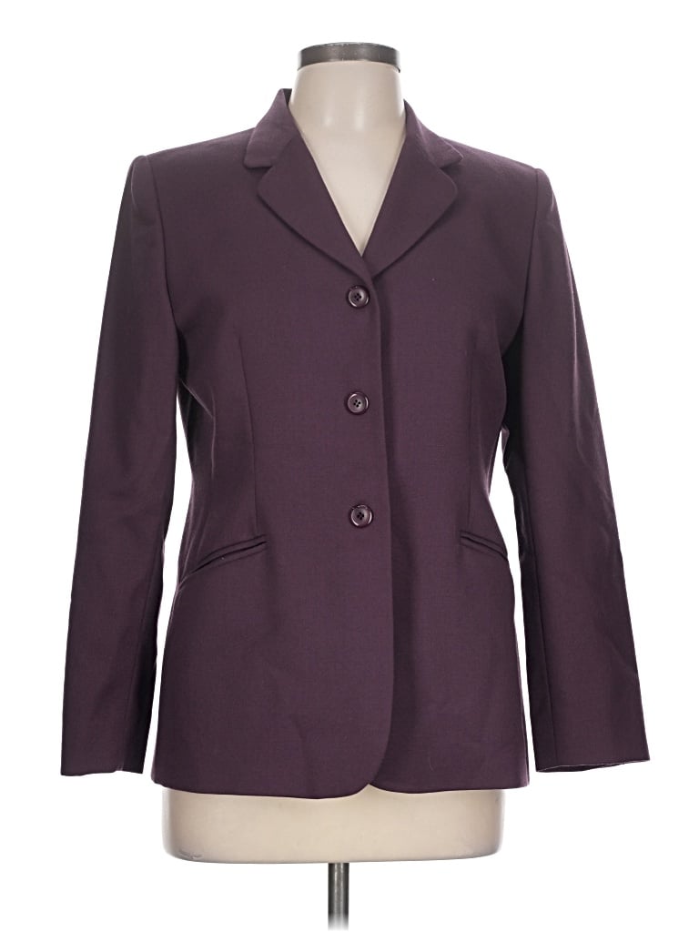 Pre-owned Pendleton Wool Blazer Jacket In Purple
