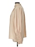 Unbranded 100% Polyester Tan Long Sleeve Blouse Size L - photo 5