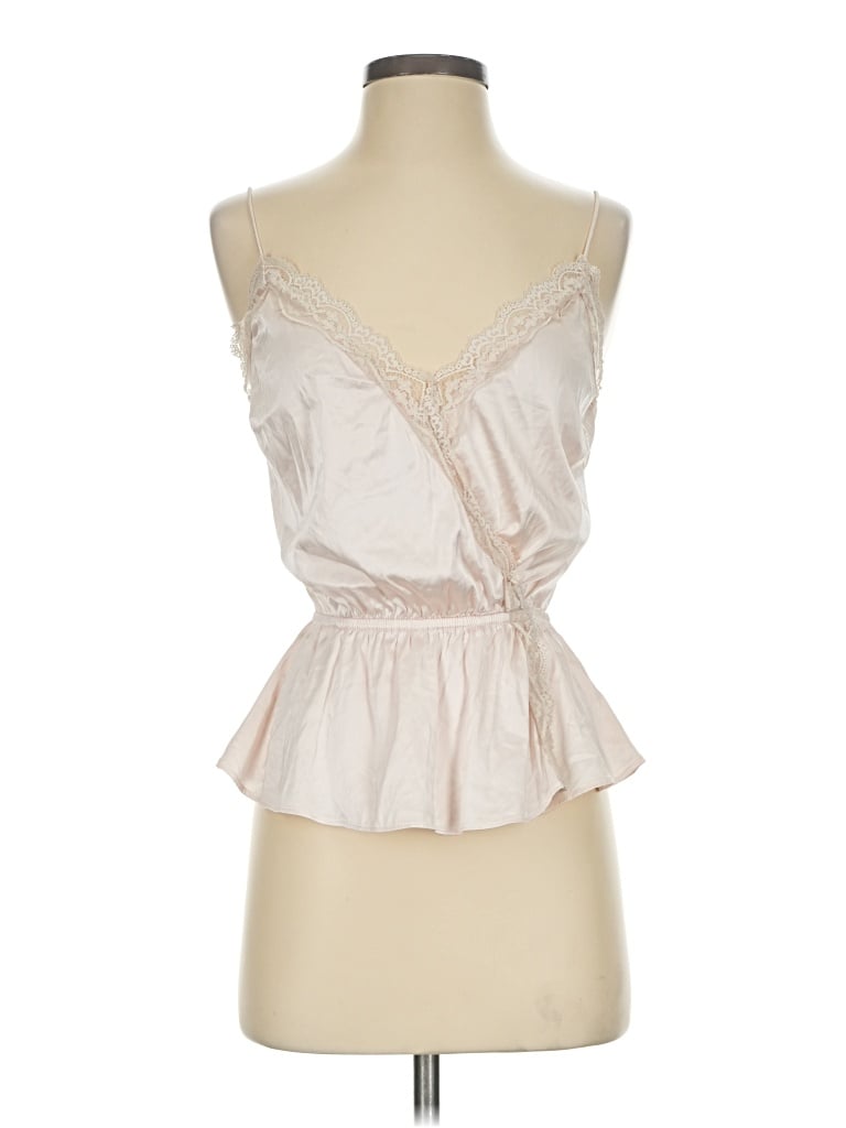 Pre-owned Soprano Sleeveless Blouse In Ivory