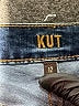 Kut from the Kloth Solid Blue Jeans Size 12 - photo 7