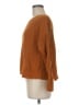 Lucky Brand 100% Cotton Solid Brown Pullover Sweater Size M - photo 5