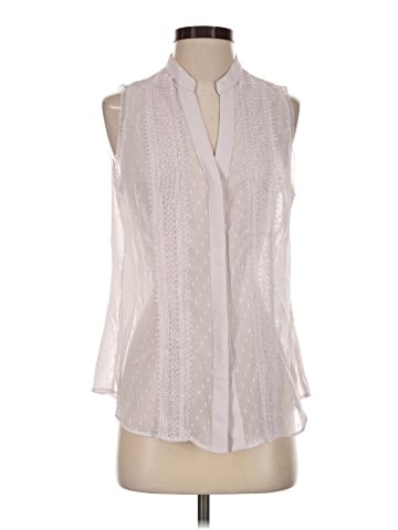 White House Black Market Sleeveless Blouse (view 1)