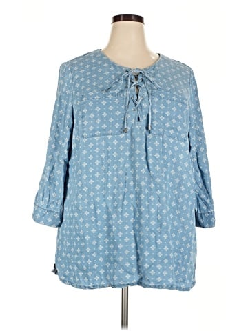 Intro 3/4 Sleeve Blouse (view 1)