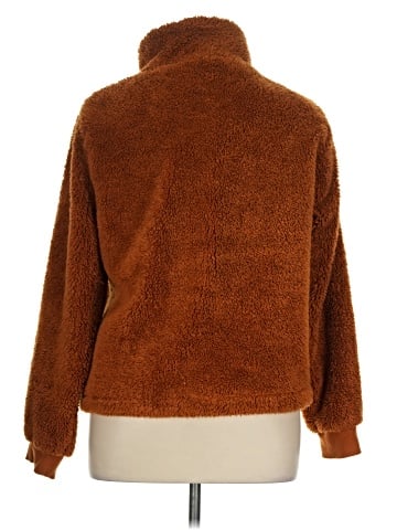 J.Crew Factory Store Faux Fur Jacket (view 2)