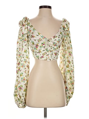 For Love & Lemons 3/4 Sleeve Blouse (view 1)