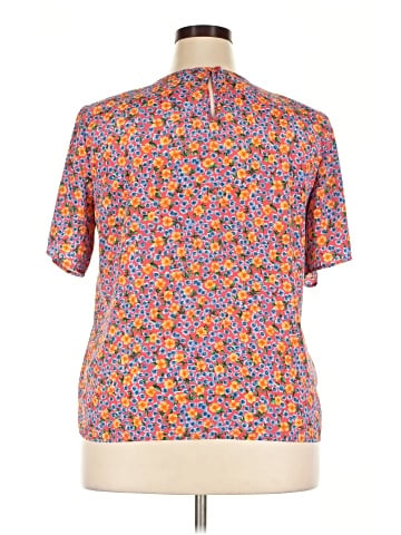Kathie Lee Short Sleeve Blouse (view 2)
