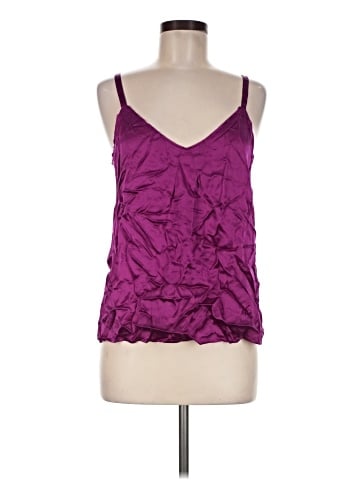 Vince. Sleeveless Silk Top (view 1)