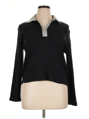 Carolyn Taylor Long Sleeve Polo (view 1)