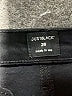 Just Black Solid Black Denim Shorts Size 26 waist - photo 3