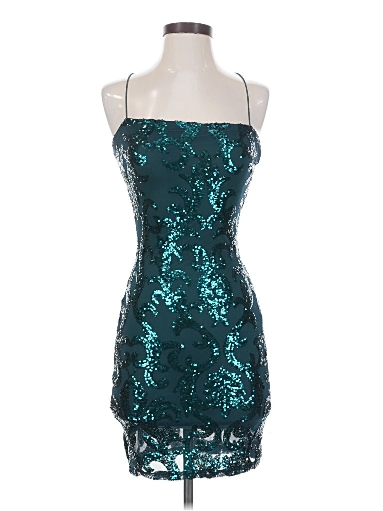 Pre-owned Windsor Cocktail Dress In Teal