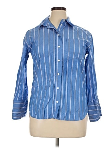 Sézane Long Sleeve Button-Down Shirt (view 1)
