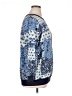 Woman Within Print Blue Pullover Sweater Size 14 (M) - photo 4