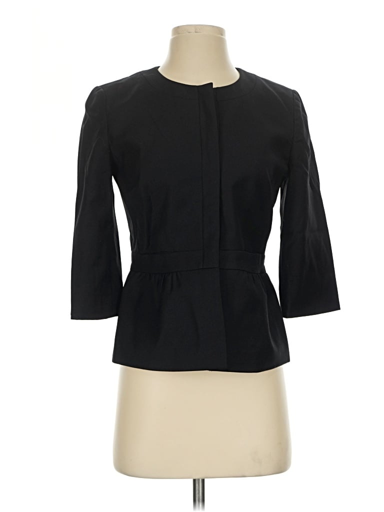 Pre-owned Jcrew Jacket In Black