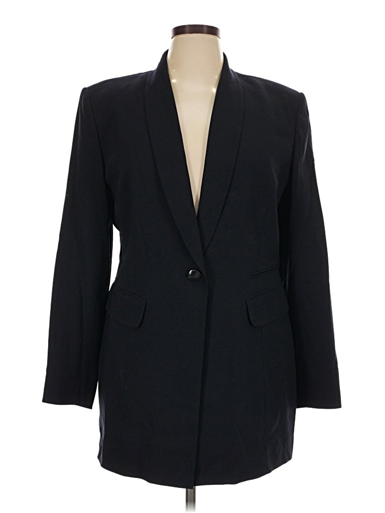 Pre-owned Dana Buchman Blazer Jacket In Black