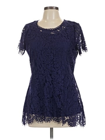 Isaac Mizrahi LIVE! Short Sleeve Top (view 1)