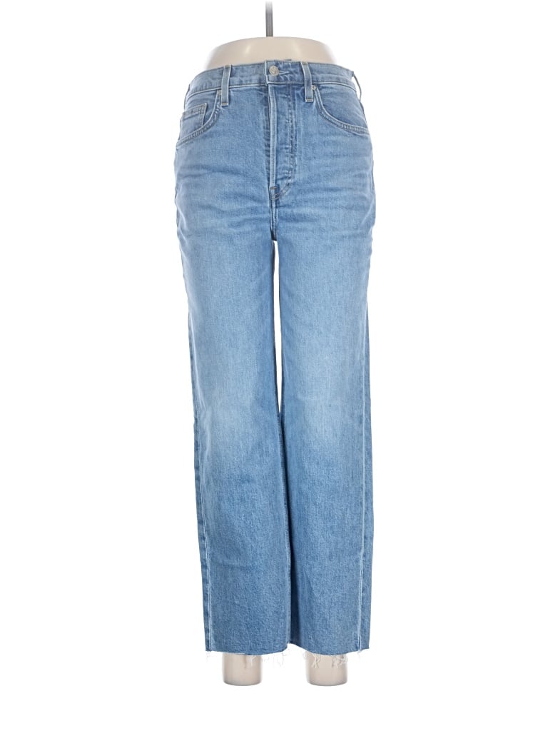 Pre-owned Frank & Eileen Jeans In Blue