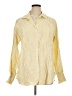 Unbranded Stripes Yellow Long Sleeve Blouse Size XL - photo 1