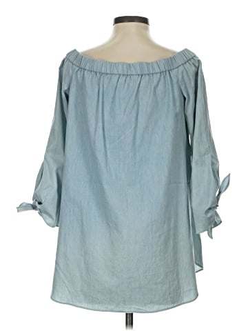 Tibi 3/4 Sleeve Blouse (view 2)