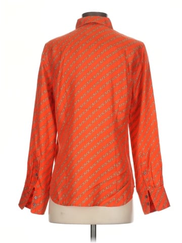 J.Crew Collection Long Sleeve Silk Top (view 2)