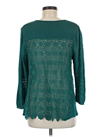 Knitted & Knotted 3/4 Sleeve Blouse (view 2)