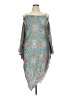 Tiny 100% Rayon Teal Poncho Size L - photo 1