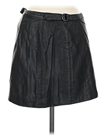 Free People Faux Leather Skirt (view 1)