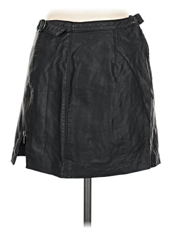 Free People Faux Leather Skirt (view 2)