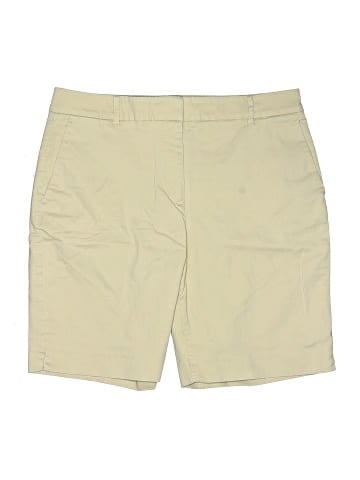 Ann Taylor Khaki Shorts (view 1)