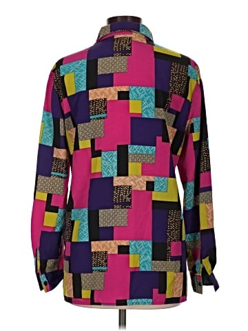 Leslie Fay Long Sleeve Blouse (view 2)