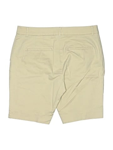Ann Taylor Khaki Shorts (view 2)