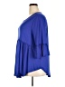 Reborn J Blue 3/4 Sleeve Blouse Size 2X - photo 5