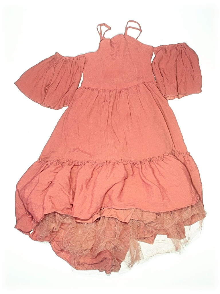 Pre-owned Mia Joy Kids' Dress In Pink