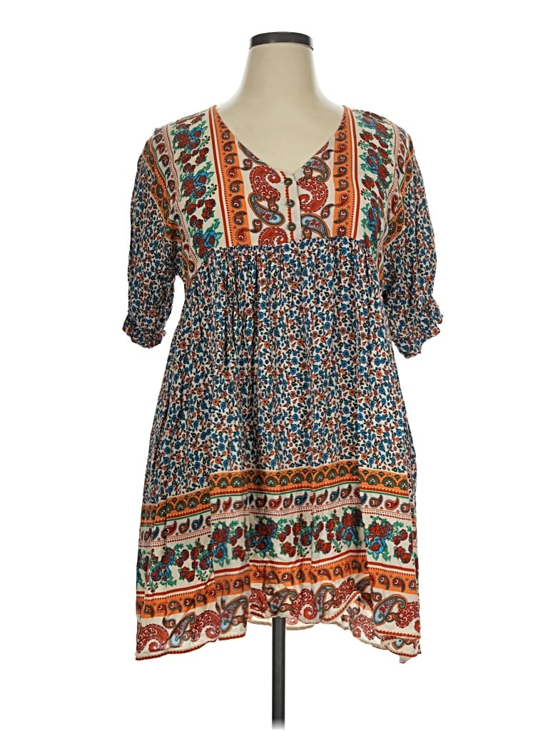 Pre-owned Umgee Casual Dress In Blue