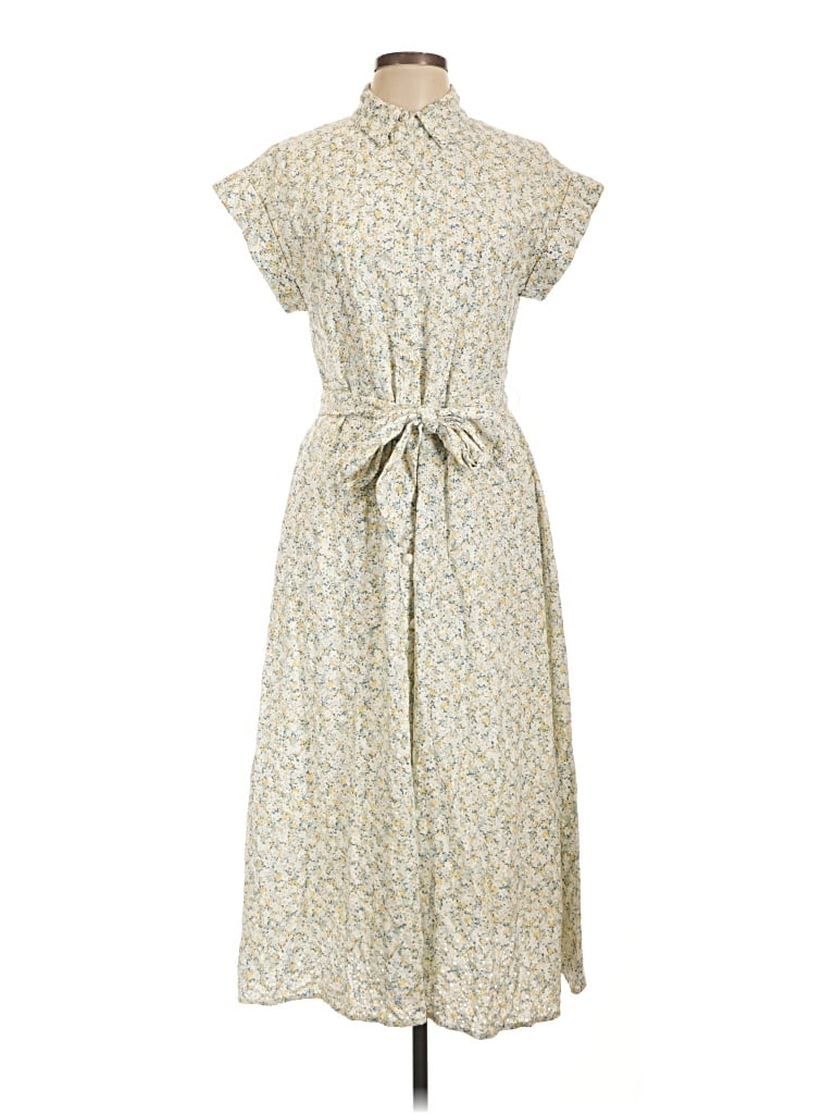 Pre-owned En Saison Casual Dress In Ivory