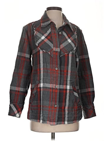 CAbi 3/4 Sleeve Button-Down Shirt (view 1)