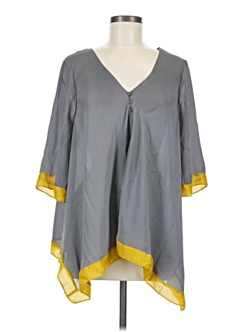 Cynthia Steffe 3/4 Sleeve Blouse (view 1)