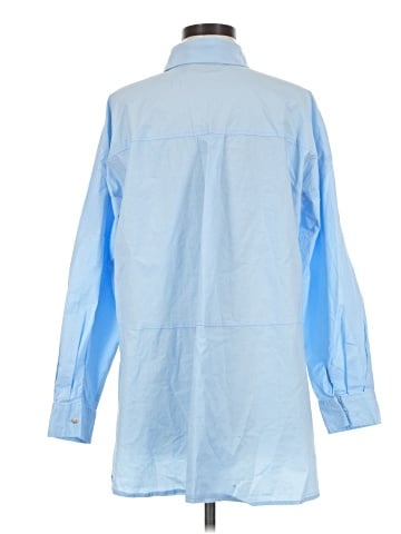 Attitudes by Renee Long Sleeve Button-Down Shirt (view 2)