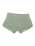 Athleta Solid Green Athletic Shorts Size L - photo 2