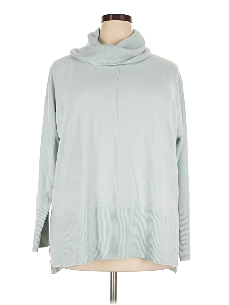 Pre-owned Target Turtleneck Sweater In Blue